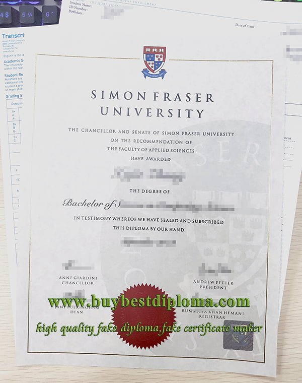 SFU diploma, Simon Fraser University degree, SFU degree,