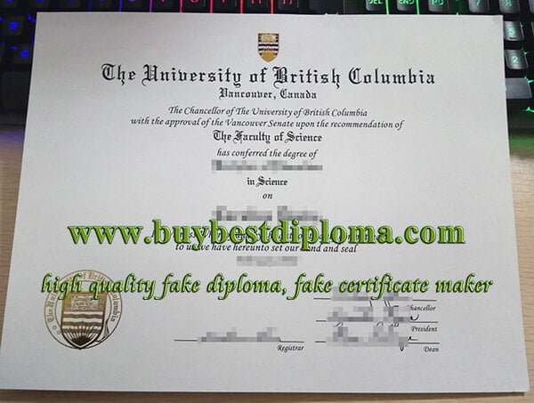 UBC diploma, UBC degree, University of British Columbia diploma, 