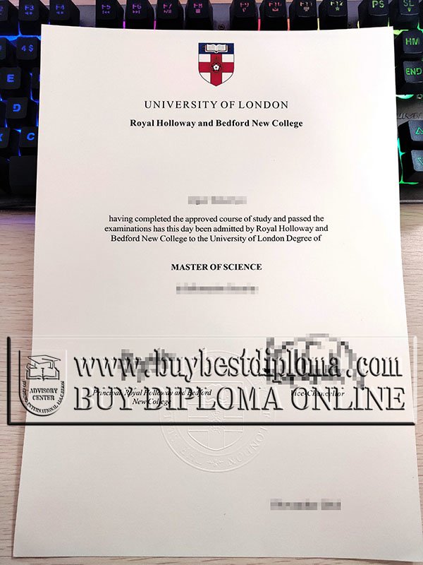 Royal Holloway University of London degree, RHUL diploma, university of London degree,