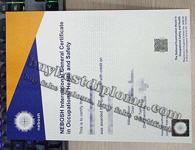 Where Can I Buy A Fake New-Look NEBOSH IGC Certificate In 2020?