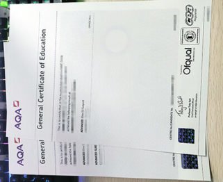 AQA GCE certificate, AQA A Level certificate, fake GCE certificate,