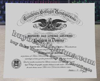 Boston College diploma, Boston College degree,