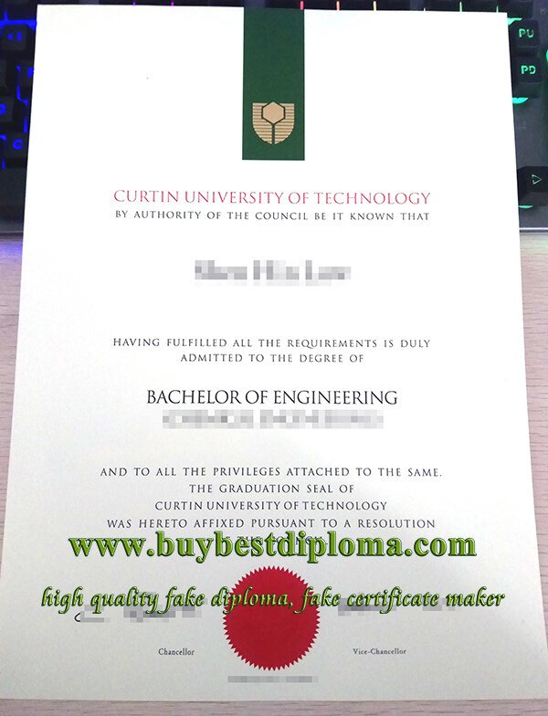 Curtin University Of Technology diploma, Curtin University degree, fake engineering degree,