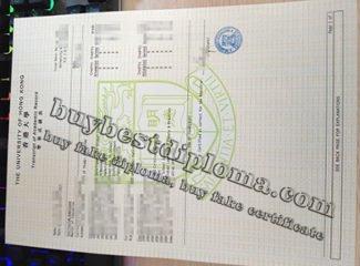 HKU transcript, Univerisyt of Hong Kong transcript, fake college transcript,