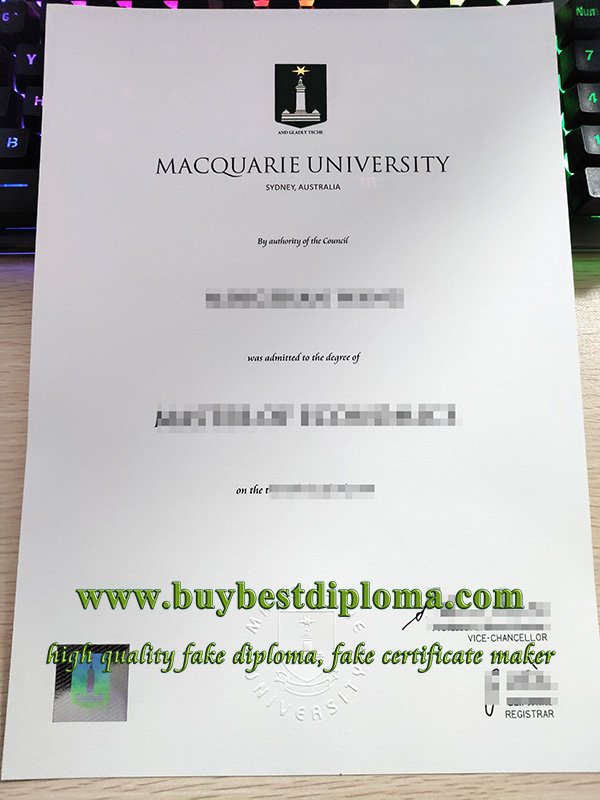 Macquarie University degree, Macquarie University diploma, Macquarie University transcript,
