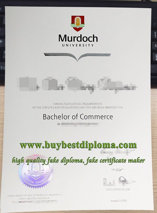 Murdoch University diploma, Murdoch University degree, fake commerce degree,