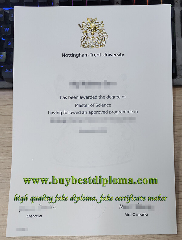 Nottingham Trent University degree, Nottingham Trent University diploma, fake NTU degree,