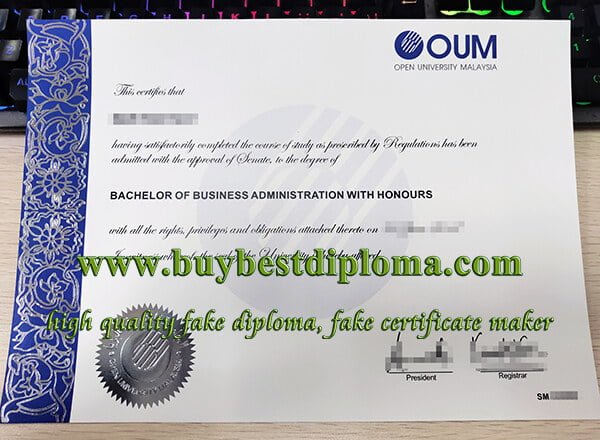 Open University Malaysia diploma, Open University Malaysia degree, OUM diploma,