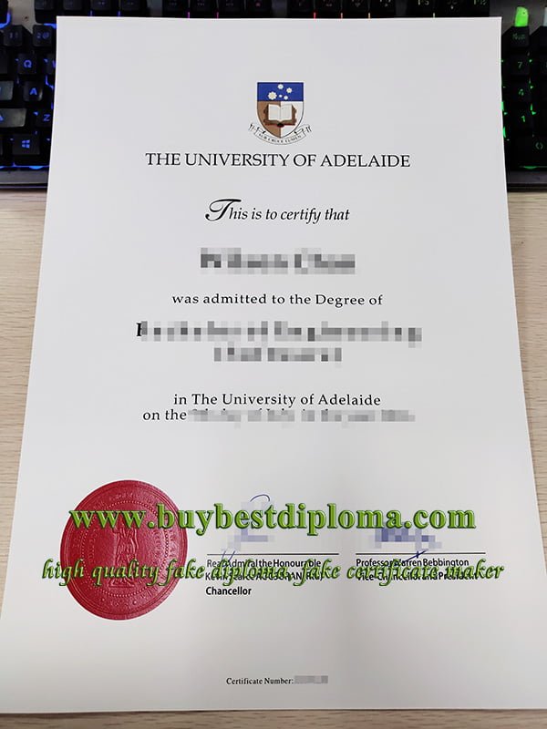 University of Adelaide diploma, University of Adelaide  degree, University of Adelaide certificate,