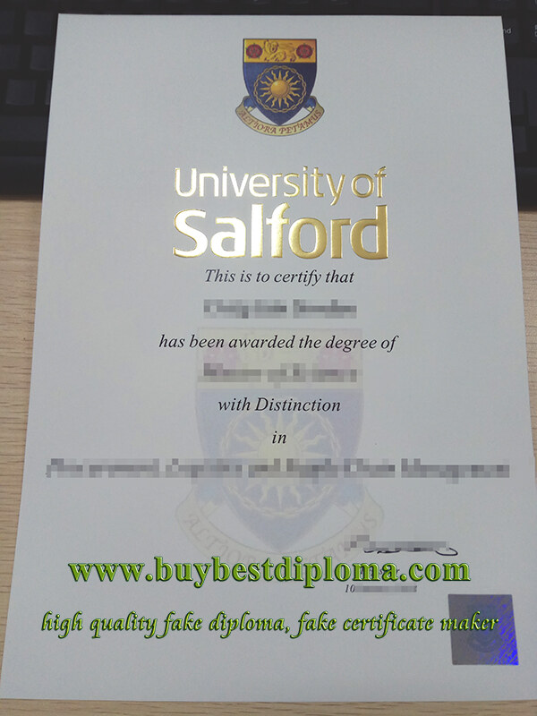 Salford University degree, Salford University diploma, fake UK degree,