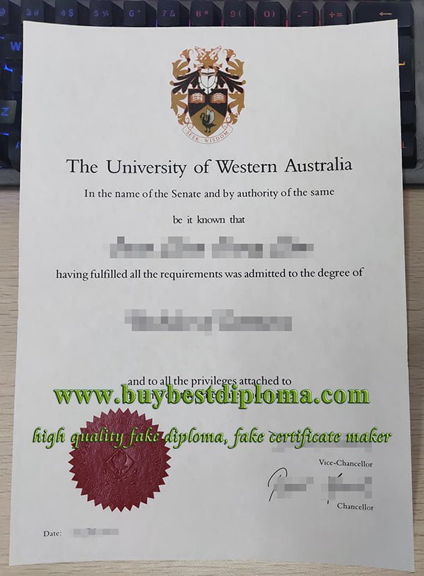 University of Western Australia degree, University of Western Australia diploma, fake UWA diploma,