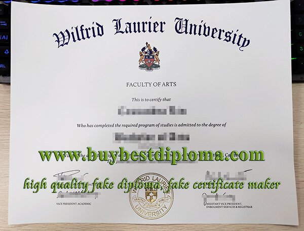 Wilfrid Laurier University Diploma, Wilfrid Laurier University Degree, fake Canada diploma,