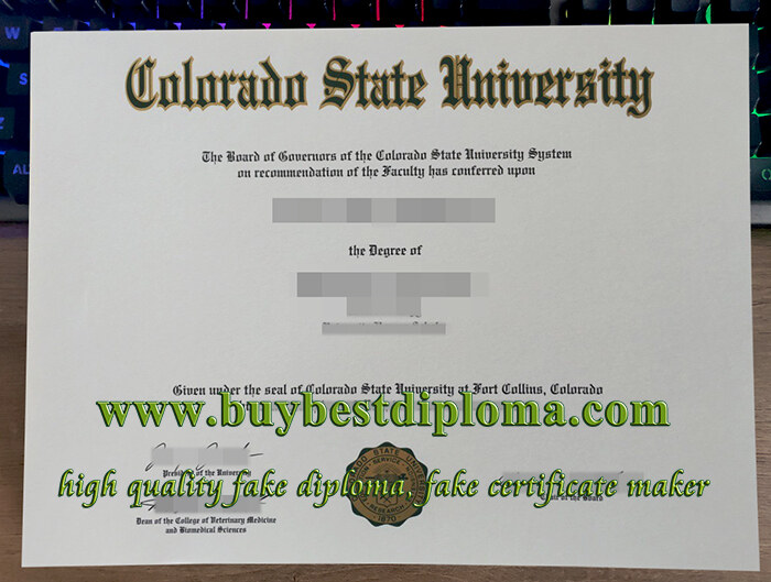 Colorado State University diploma, Colorado State University degree, CSU diploma,