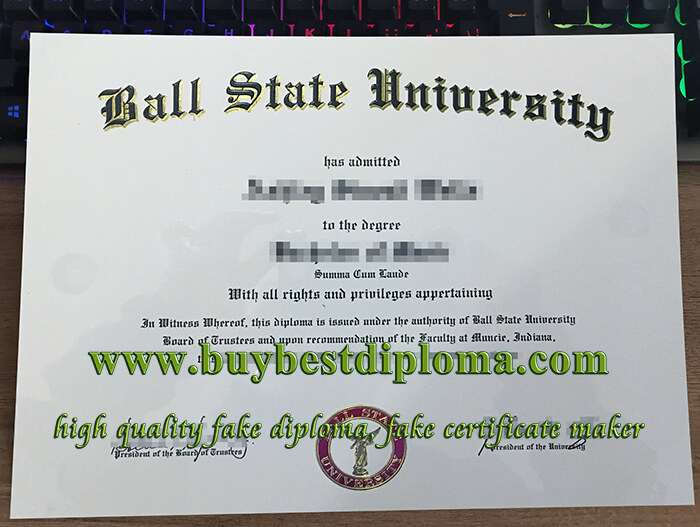 ball state university diploma, ball state university degree, fake BSU diploma,