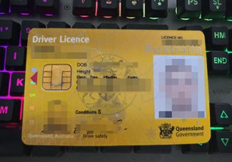 Australian Driver Licence, Queensland Driver Licence, fake driving licence,