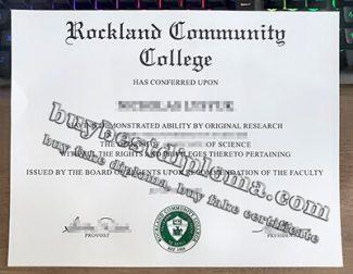 Rockland Community College diploma, Rockland Community College degree,
