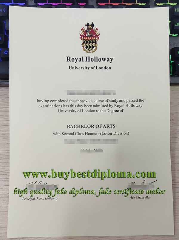 Royal Holloway University of London degree, RHUL degree, fake RHUL diploma,