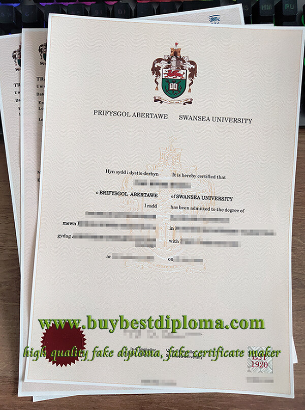 Swansea University degree, Swansea University transcript, fake degree and transcript,