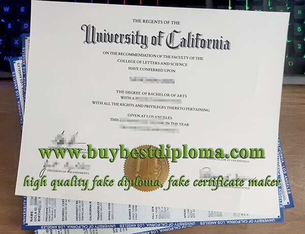 UCLA trancript, UCLA diploma, fake diploma and transcript,