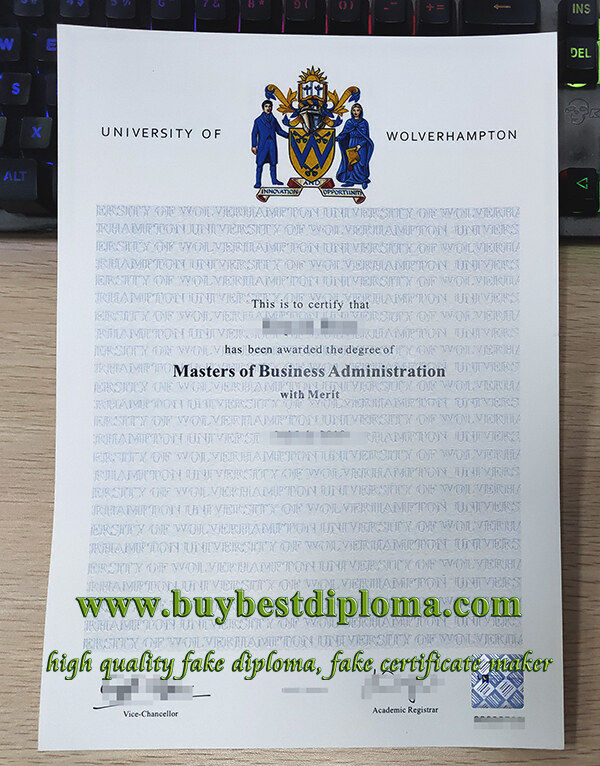 University of Wolverhampton degree, University of Wolverhampton diploma, fake MBA degree,