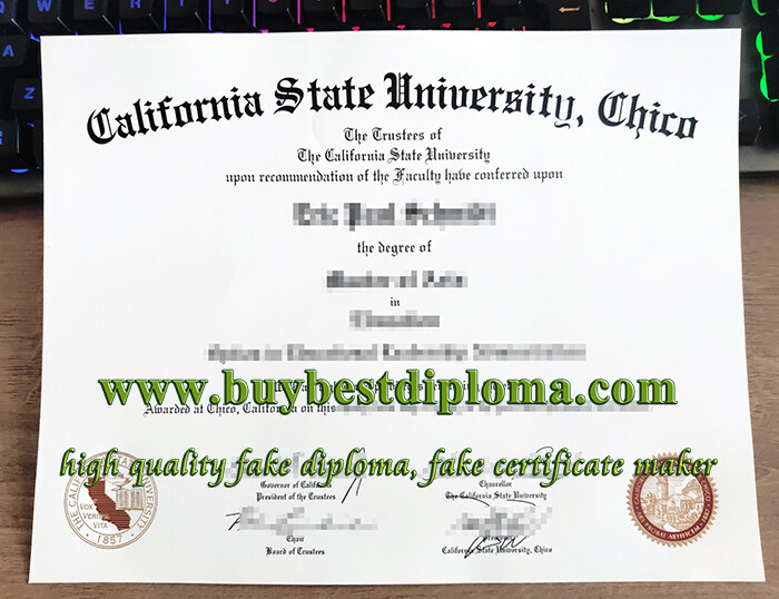 CSU Chico Diploma, fake California State University Chico degree, fake California State University diploma,