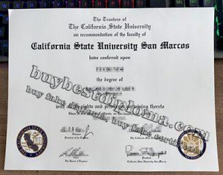 CSU San Marcos diploma, CSU San Marcos degree, fake California State University San Marcos diploma,