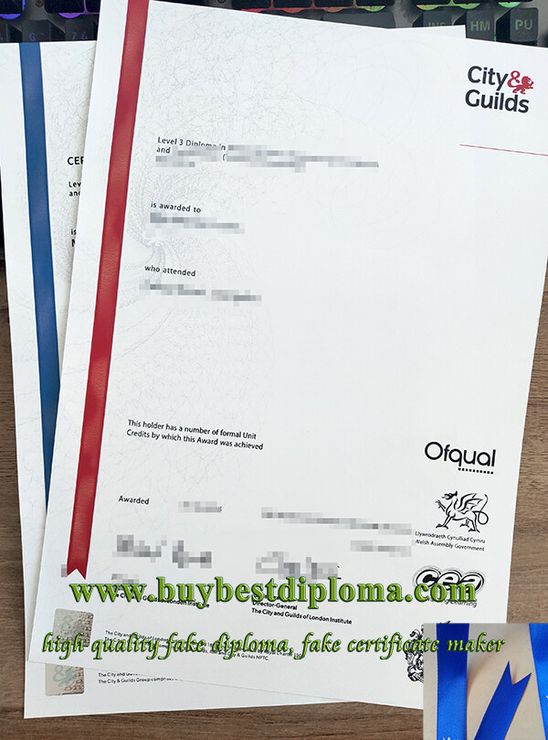 City & Guilds diploma, City & Guilds certificate, City & Guilds transcript,