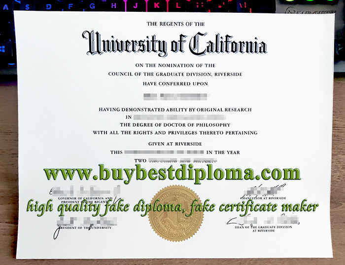 University of California Riverside diploma, fake UC Riverside diploma, University of California Riverside degree,