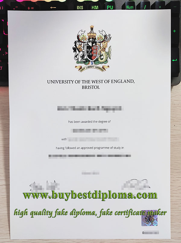 UWE Bristol degree, UWE Bristol diploma, UWE Bristol certificate,