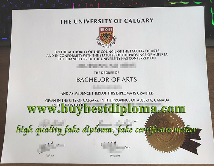 University of Calgary degree, fake University of Calgary diploma, fake UCalgary degree,