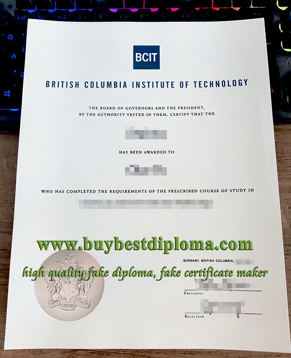 fake British Columbia Institute of Technology diploma, fake BCIT diploma, fake BCIT degree,