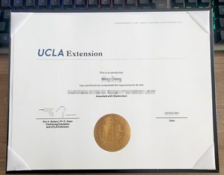 UCLA Extension certificate, UCLA Extension diploma, fake UCLA diploma,