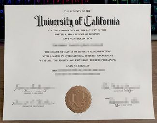 UC Berkeley diploma, UC Berkeley degree, University of California diploma,