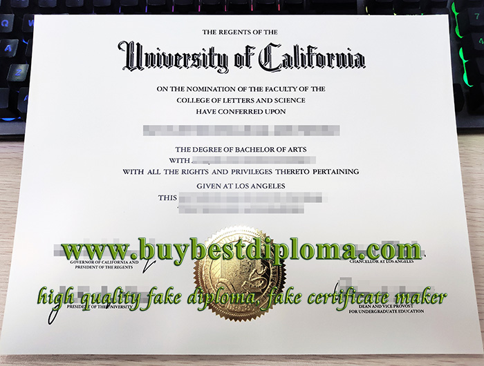UCLA diploma, University of California Los Angeles diploma, UCLA bachelor degree,