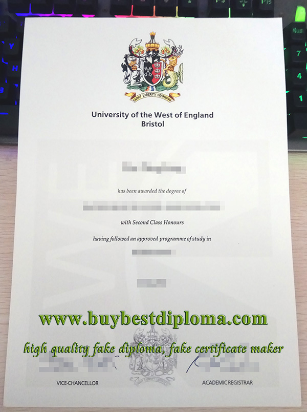 UWE Bristol degree, UWE Bristol diploma, University Of The West Of England degree,