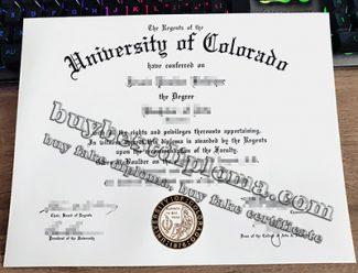 University of Colorado diploma, University of Colorado degree, fake CU diploma,