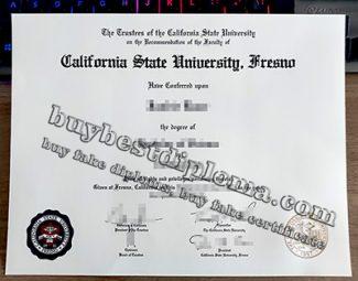 California State University Fresno diploma, fake CSUF diploma, fake Fresno State University diploma,