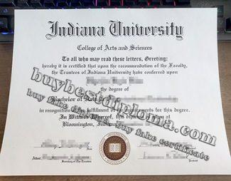 Indiana University diploma, Indiana University certificate, fake Indiana University degree,