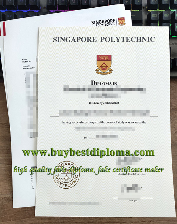 Singapore Polytechnic degree, fake Singapore Polytechnic transcript, fake SP degree,