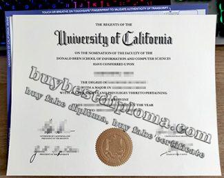 UC Irvine diploma, fake UCI diploma, University of California Irvine degree,