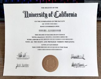 UC San Diego diploma, fake UCSD diploma, UC San Diego certificate,