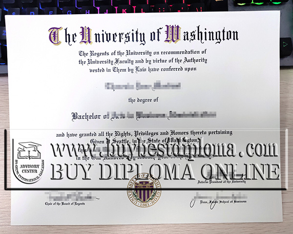 University of Washington diploma, fake University of Washington degree, fake UW diploma,