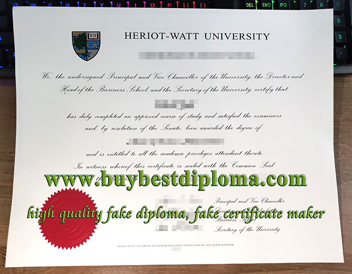 fake Heriot-Watt University degree, fake Heriot-Watt University diploma, fake Heriot-Watt University certificate,