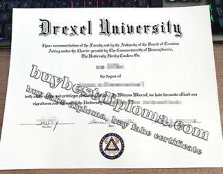 Drexel University diploma, fake Drexel University certificate, fake Drexel University degree,