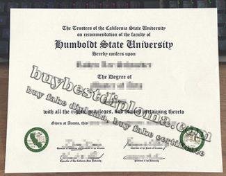 Humboldt State University diploma, fake Humboldt State University certificate, fake Humboldt State University degree,