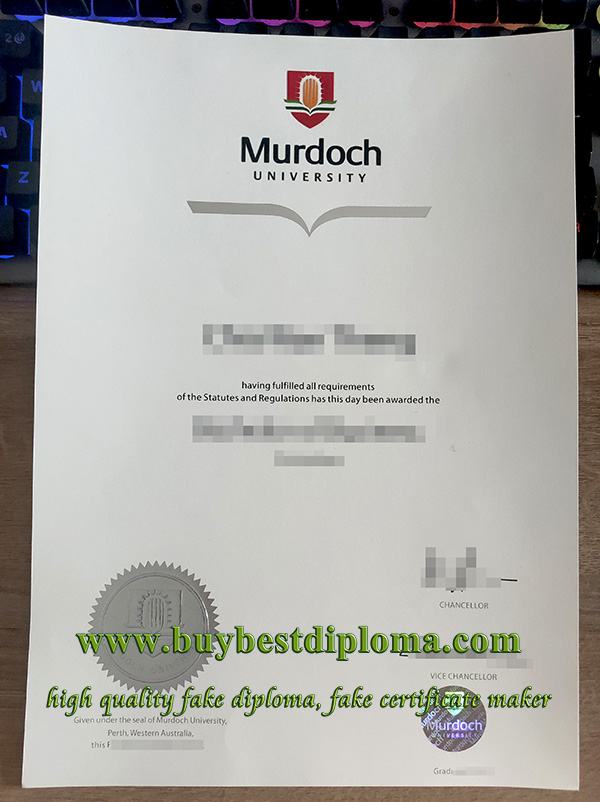 Murdoch University diploma, Murdoch University certificate,
