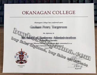 Okanagan College diploma, fake Okanagan College certificate, fake Okanagan College degree,