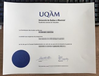 UQAM diploma, Université du Québec à Montréal diploma, Université du Québec à Montréal certificate,