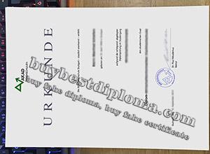 fake AKAD University diploma, AKAD Hochschulen urkunde, fake German urkunde,