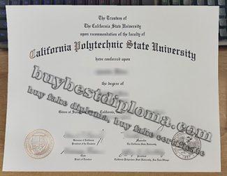 fake Cal Poly diploma, buy California Polytechnic State University degree, fake CPSU diploma,